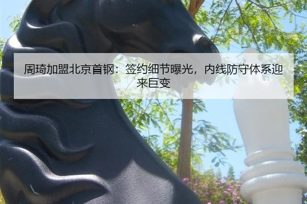 周琦加盟北京首钢：签约细节曝光，内线防守体系迎来巨变